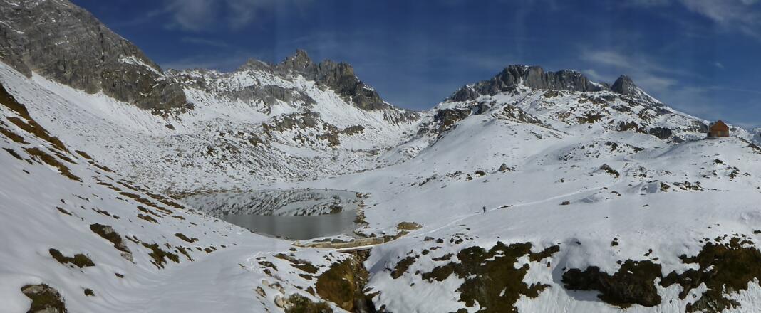 Zaunersee und Fischerhütte
