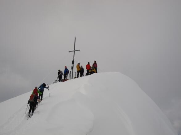 Gipfel des Tschachaun 2334m