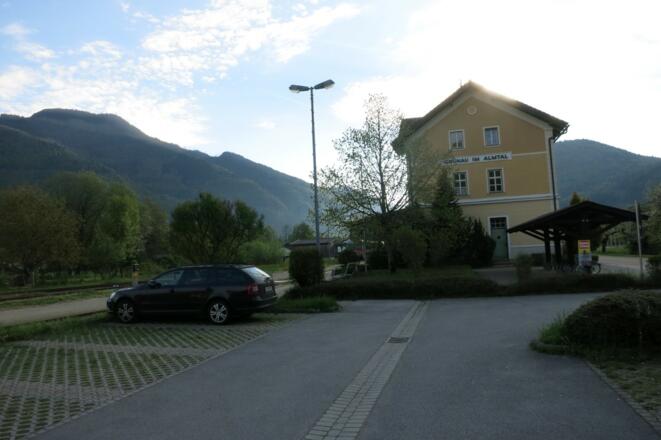 Parkplatz Bahnhof Grünau