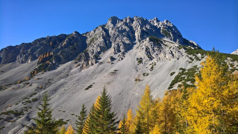 Wildangerspitz und Lattenspitz von der "Rückseite"
