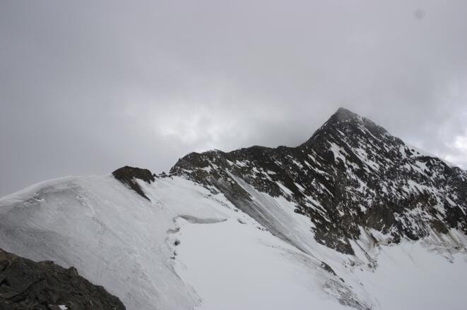 Libenerspitze mit Schneegrat