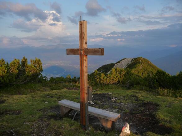 Abendstimmung am Kirchberger Köpfl Richtung Osten