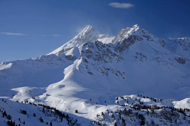 Gr. Mosermandl (links) &amp; Kl. Mosermandl (rechts), gesehen von der Aignerhöhe