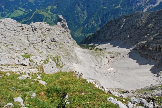 Blick vom Brandleck ins Turmtal