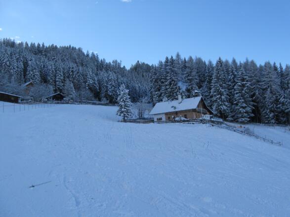 Die Tulferhütte -  Gute Einkehrmöglichkeit nach der Tour.