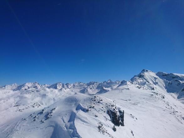Herrlicher Ausblick Richtung Silvretta