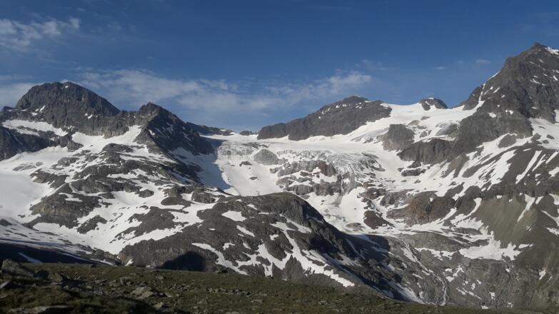Piz Buin , Fuorcla dal Cunfim und Signalhorn