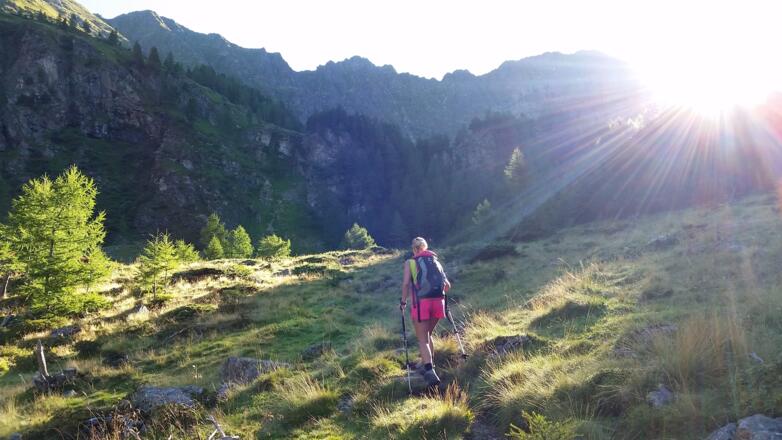 Bacheralm ca. 25 Minuten noch bis zum 1 Landschitzsee