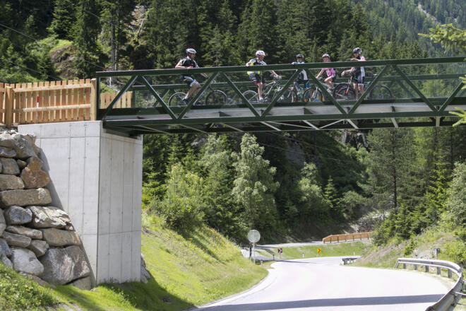 Ötztal Radweg (Überführung bei Aschbach)
