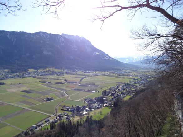 Blick auf Liechtenstein