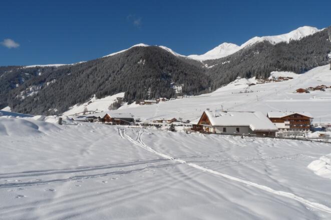 St. Magdalena im Gsiesertal ist Ausgangspunkt für die Schitour auf den Rothlaner.