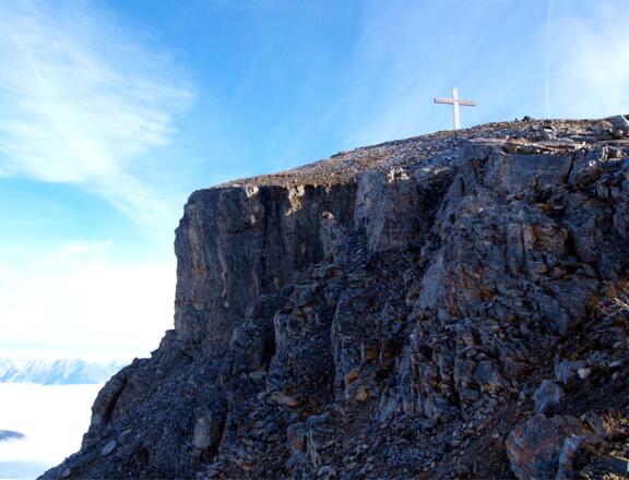 Serlesgipfel in Sicht