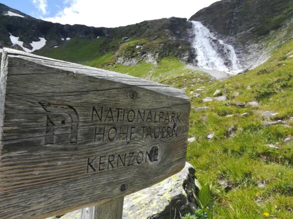 Ankogel-Hochalmgruppe: feierliches Betreten der ersten Kernzone des Nationalparks - am Weg zur Großelendscharte