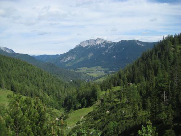 Aussicht vom Rofanaufstieg (06.06.2011)