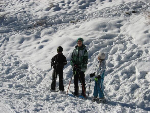Beim Parkplatz in der Axamer Lizum