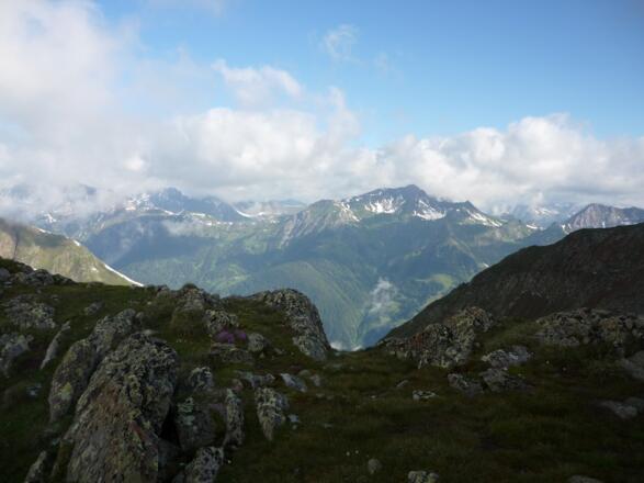 Ausblick vom Sattel
