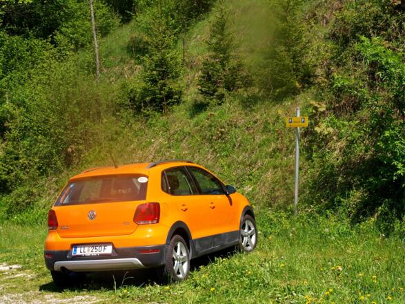 Parkplatz nach Hollersbach
