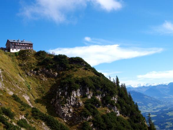 Rückblick, Abstieg von der Gruttenhütte