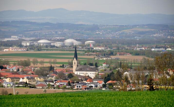 Blick auf St. Valentin