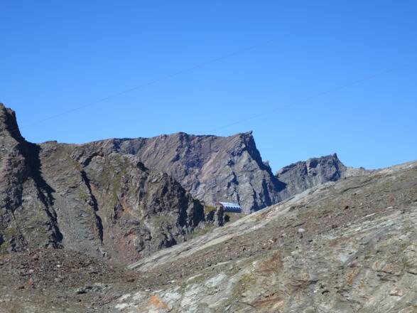 Blick Richtung Stüdlhütte.