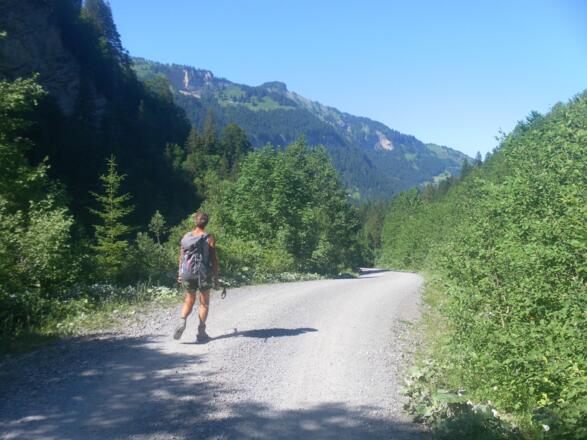 Mellenbachtal mit Hangspitze