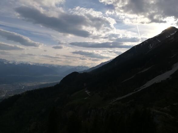 Blick auf die Thaurer Alm
