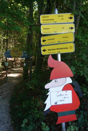 Am Ende des Märchenwanderwegs