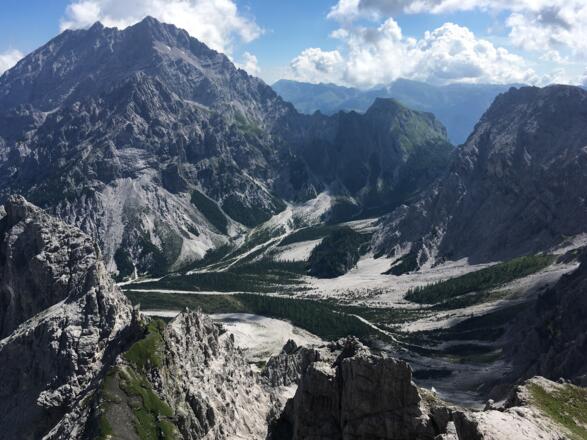 Blick Palfenhorn Richtung Watzmann