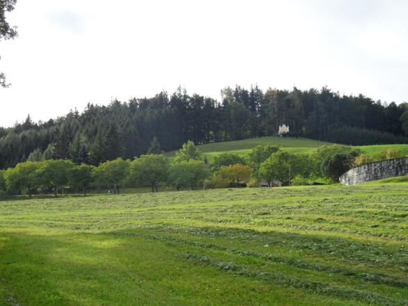 Kurz vor dem Gasthof Stoiber