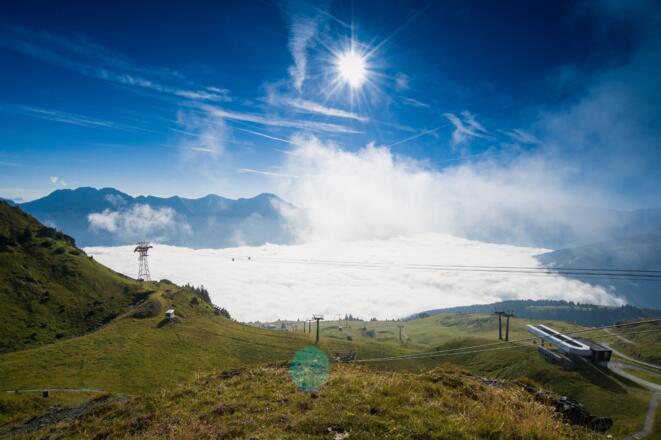 Blick von der Schlossalm