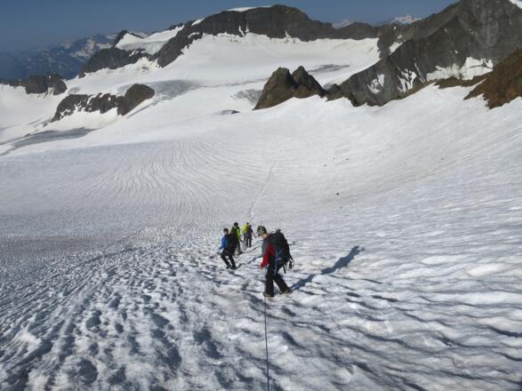 Am Übeltalferner ...