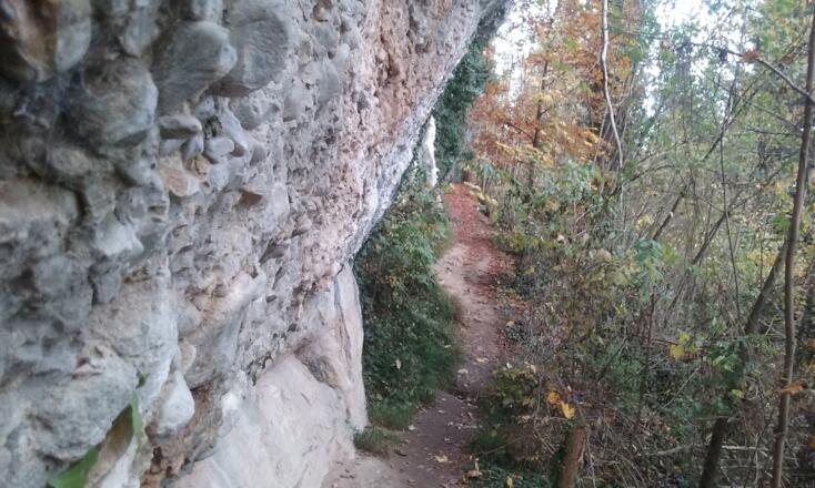 Entlang der Konglomeratfelsen / along the conglomerat rocks