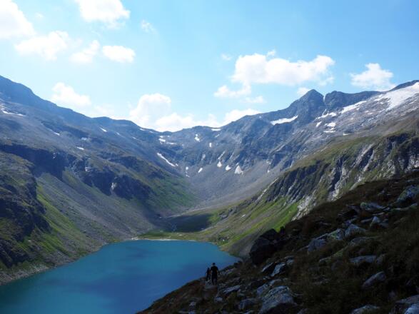 Abstieg, Kratzenbergsee von ~2300m