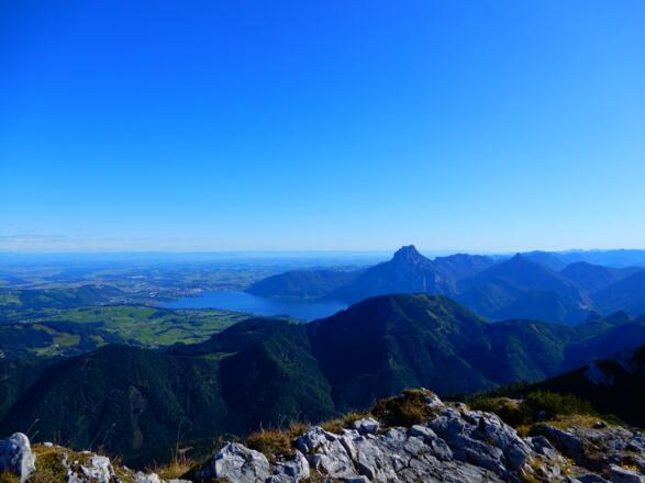 Am Alberfeldkogel gegen den Traunstein