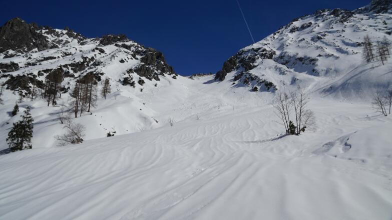 Kühkarjöchle aus dem Faselfeiltal