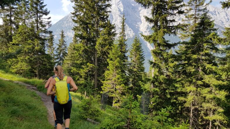Am Weg zur Wettersteinhütte