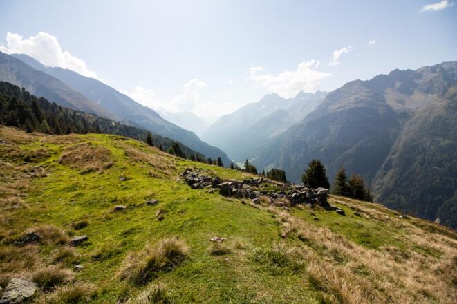 Ausblick ins hintere Pitztal