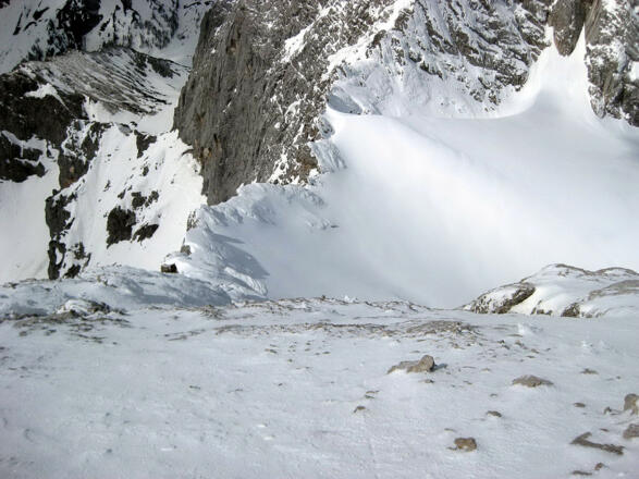 Tiefblick zur Oberen Windluke