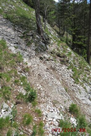 Reissen erfordern Trittsicherheit