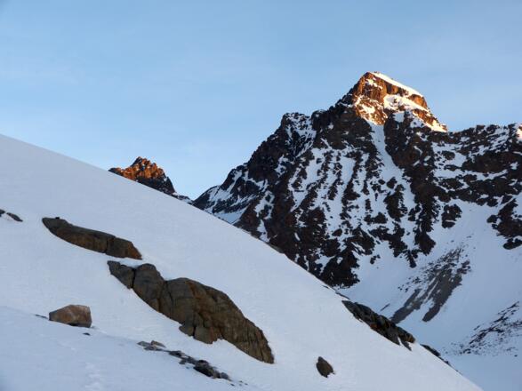 Blick hinüber zur Verpeilspitze