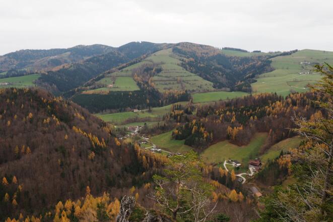 Tiefblick Lackergraben