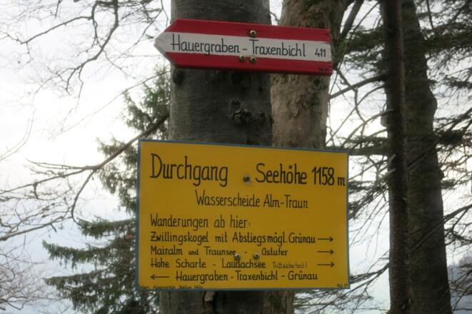 Da gehts zurück ins Tal
