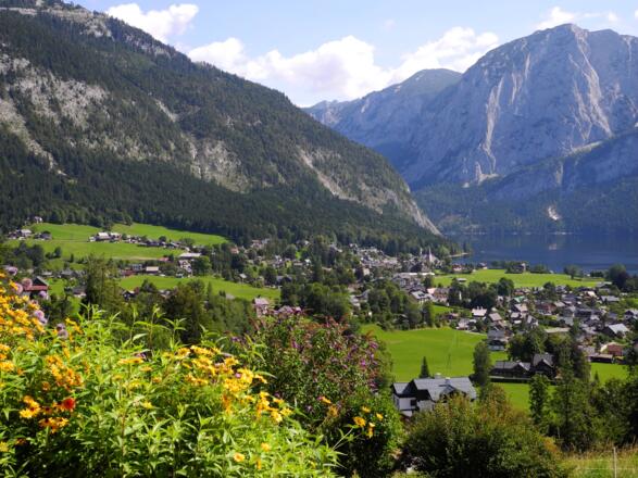 Das Ziel unser Wanderung: Altaussee