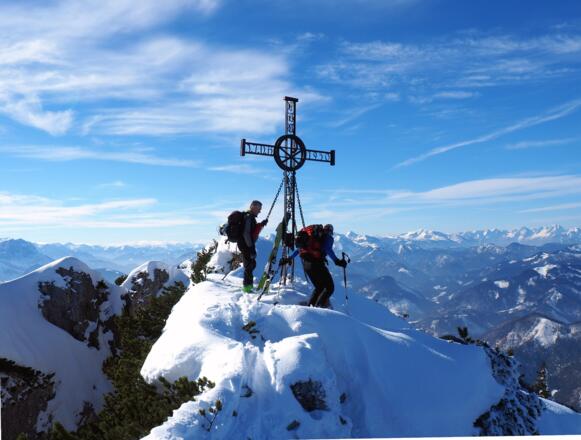 Gipfelkreuz der Stumpfmauer 1770m