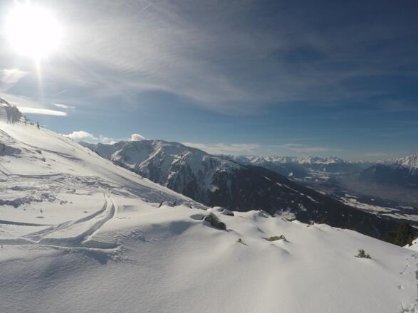 Blick zum Glungezer