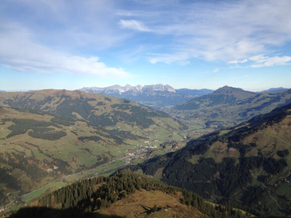 Blick über die Tiroler Landesgrenze