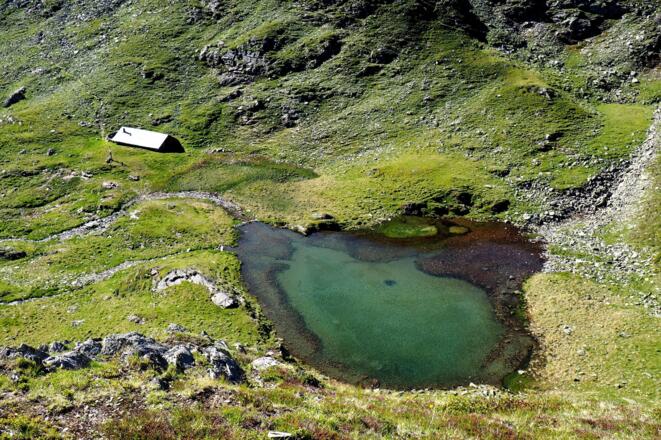 Angersee vom Gratanstieg 2255m