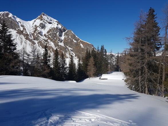 Verschneite Heinreichalm