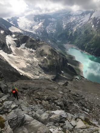 Abstieg zum Schwaiger Haus