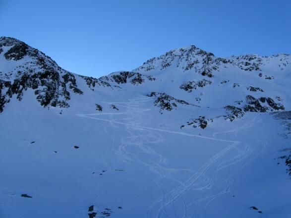Rückblick Steilhang.